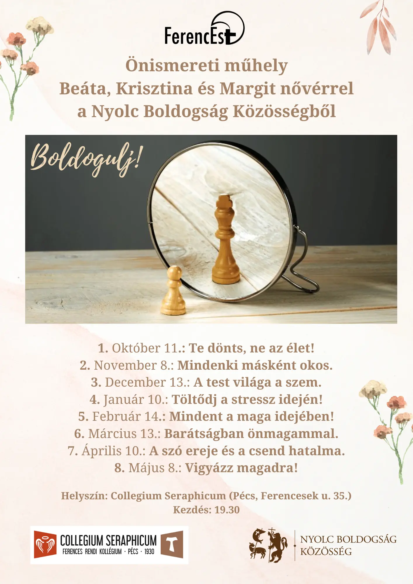 Önismereti Műhely plakát