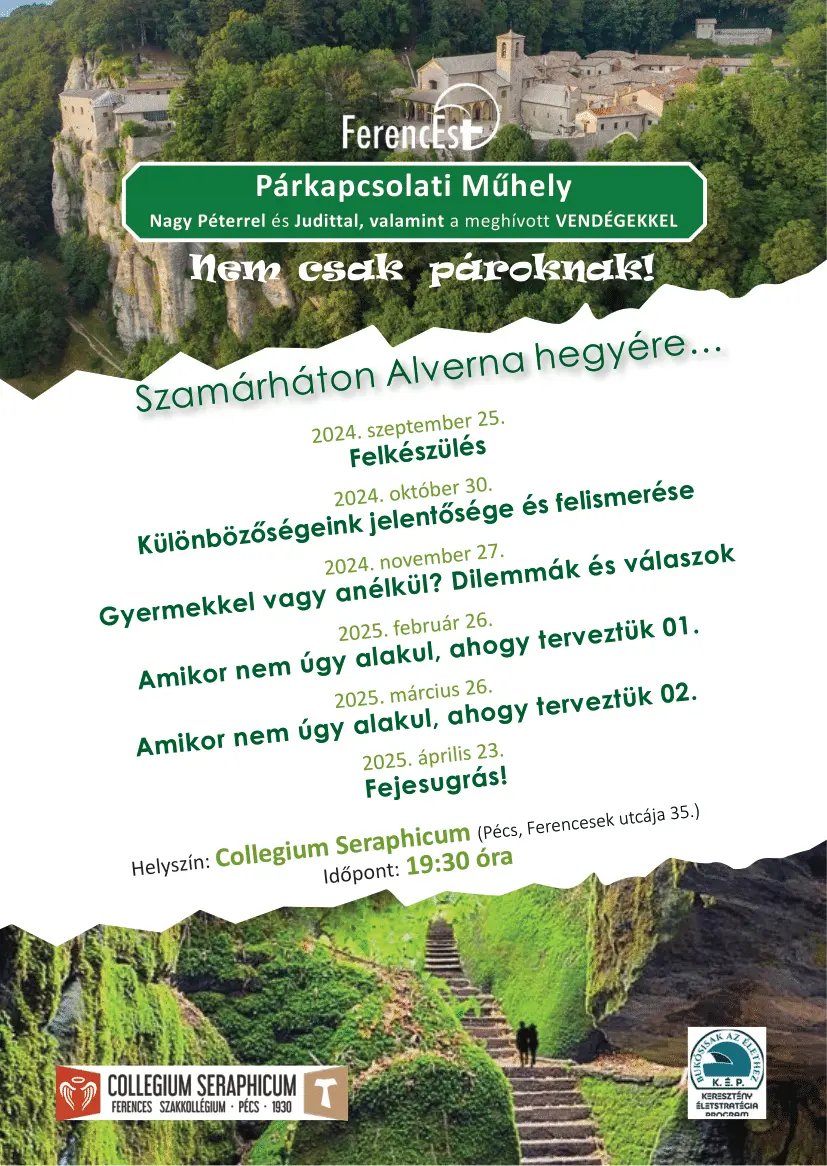 Párkapcsolati Műhely plakát