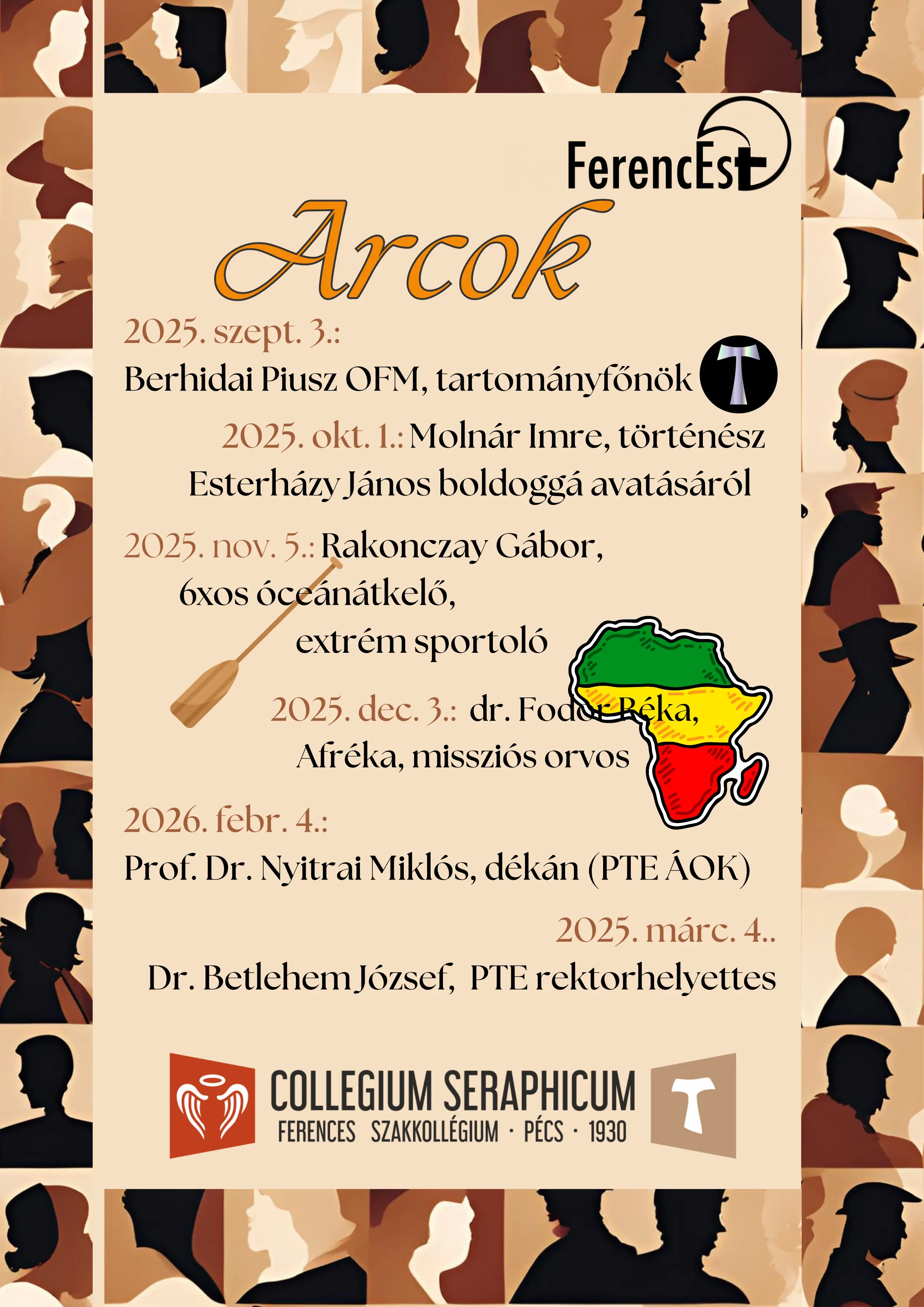 Arcok plakát