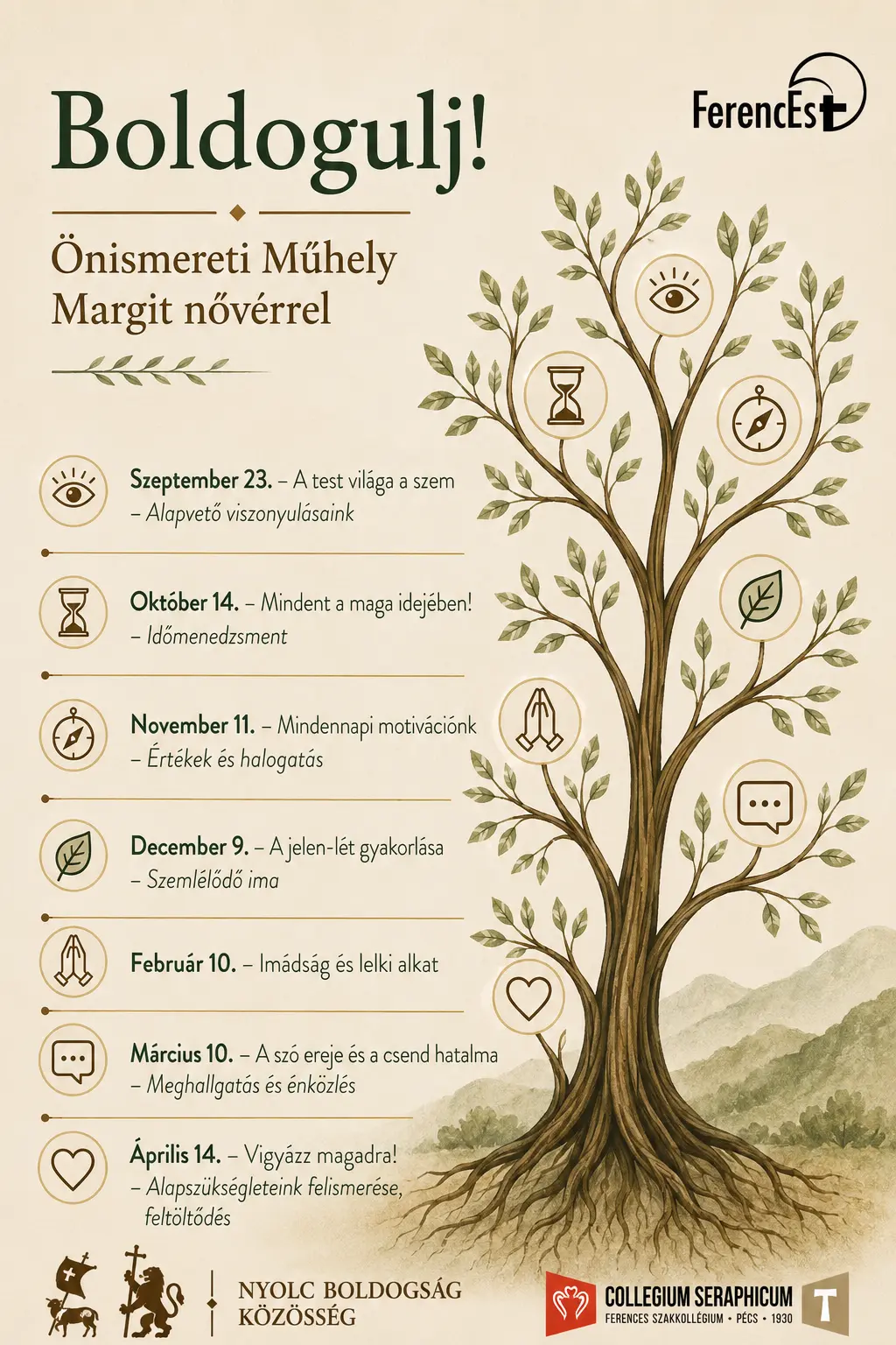 Önismereti Műhely plakát