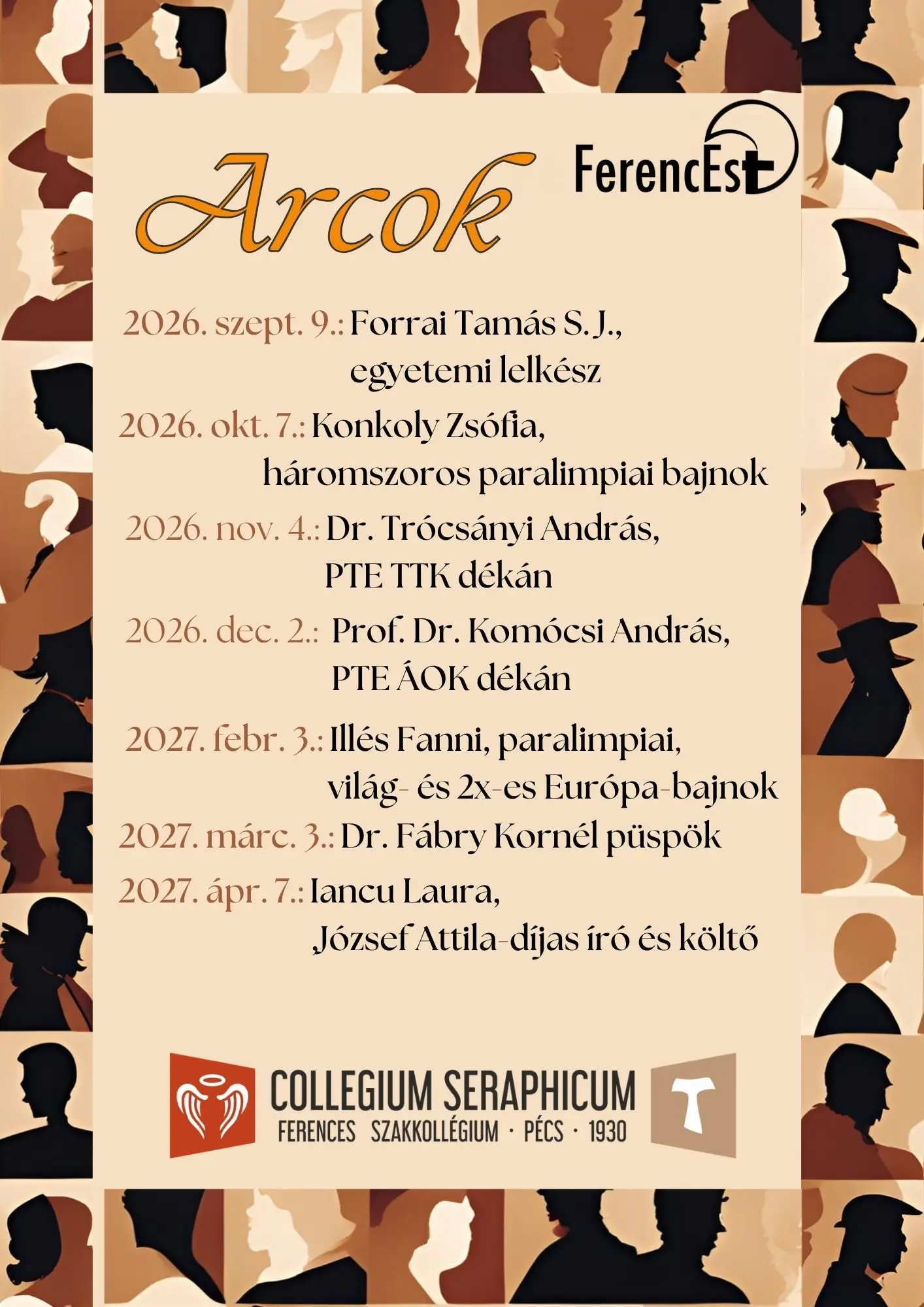 Arcok plakát