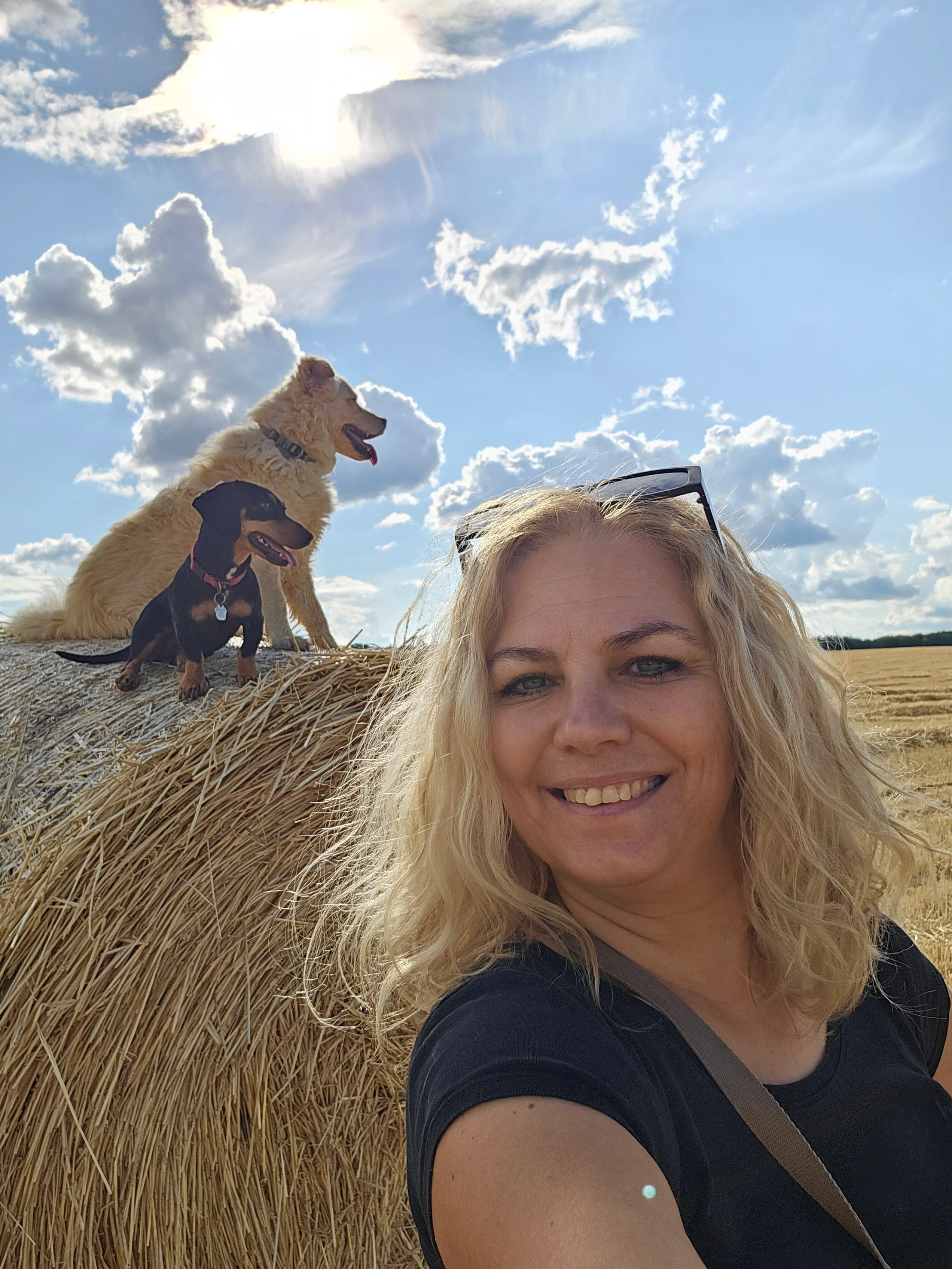 Az igazgató nő természetes környezetben
